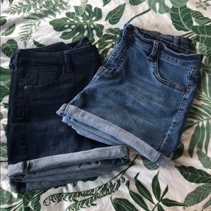 5/$30 Set of 2 Jean Shorts